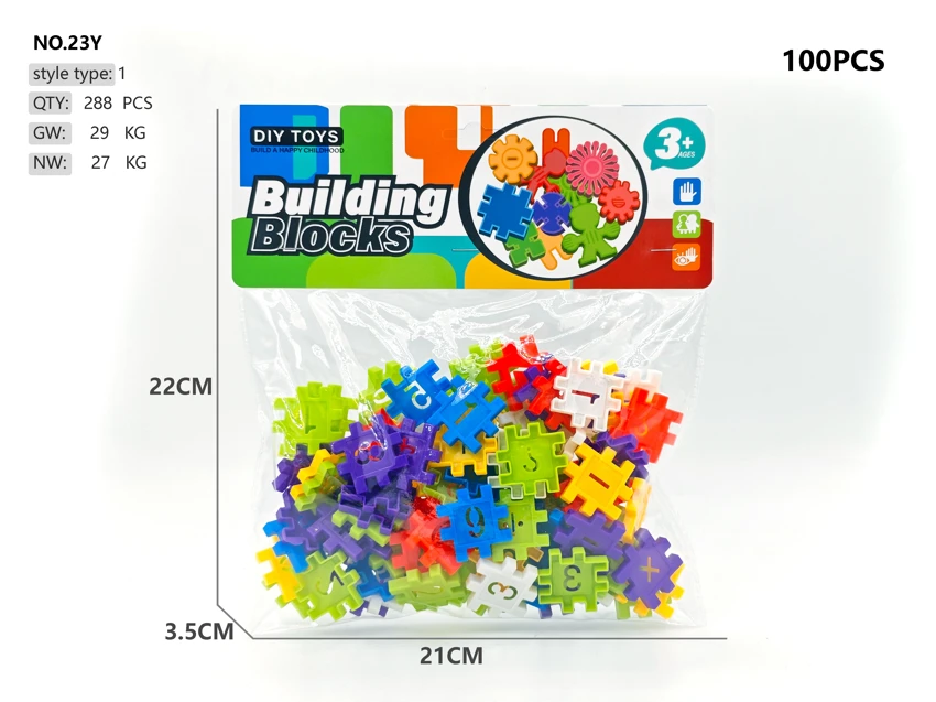 Digital classic bricks 100pcs