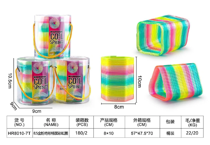 8.5 Gold Powder Unusual Shaped Bucket Rainbow Rings