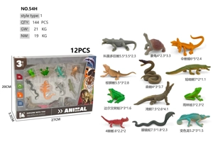 Box of 12 reptiles