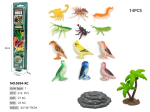 6 Birds 6 Insects Peg Boards