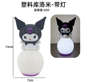 Plastic Kuromi Moon Lamp Small Night Light