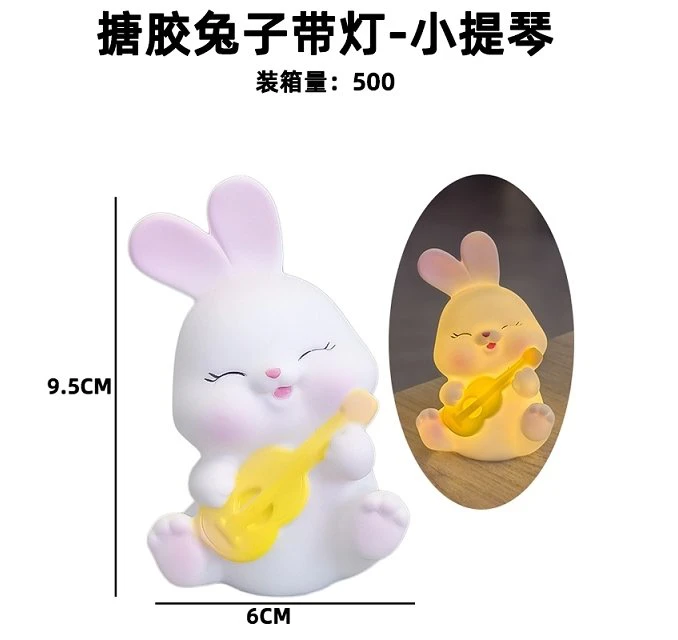 PVC Rabbit with Light - Violin