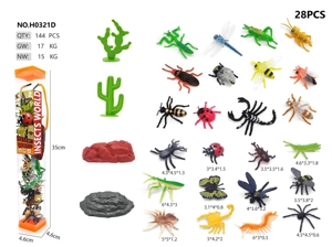 24 Insects PVC Square Tube