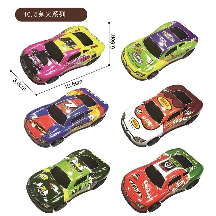 10.5cm Metal Pull-Back Car OPP Bag
