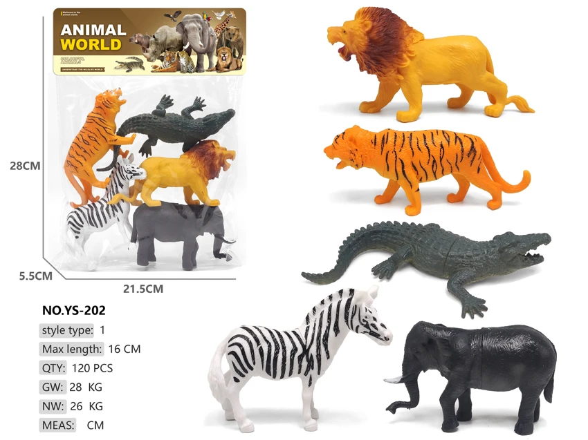 5 Wild Animals Crocodile