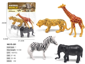 4 Wild Animals Giraffe