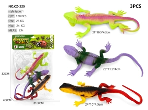 3 large lizards B with whistle