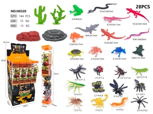 12 Insects 12 Crawling PVC Tube