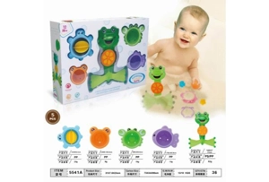 Ocean Bath Stacking Cups Frog Set Four Colors