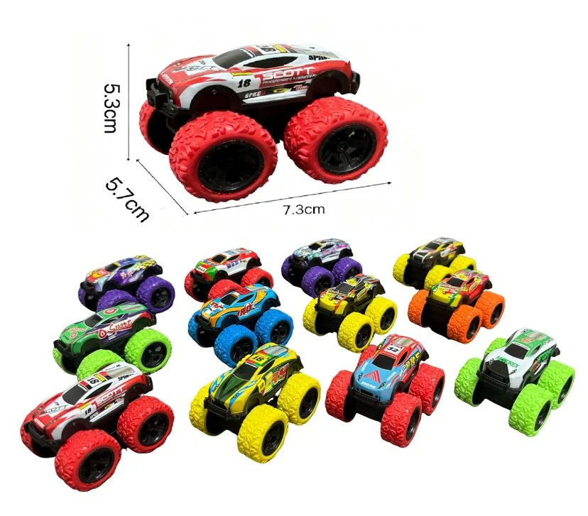 Gliding Metal Off-Road Big Wheel Car