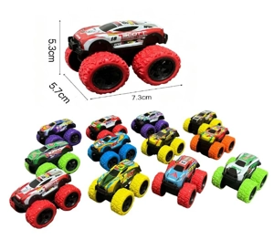 Gliding Metal Off-Road Big Wheel Car