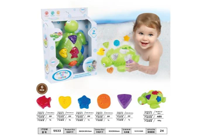 Bathing Water Play Block Turtle