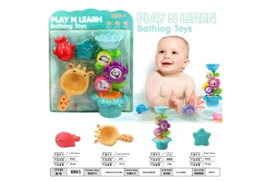 Spin Fun Pond Jellyfish Starfish 4-Piece Set