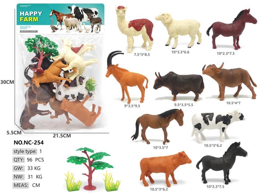 10 Farm Animals