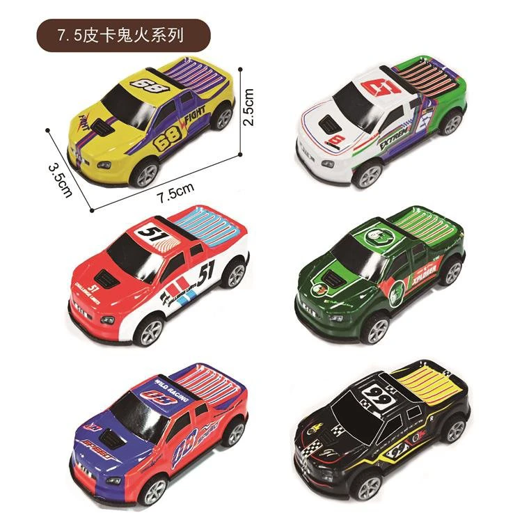 7.5cm Metal Pickup Pull-Back Car