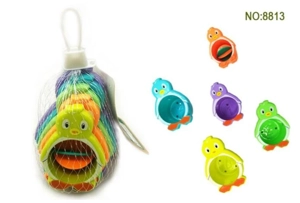 Ocean Bath Stacking Cups Penguin 5-Piece Set