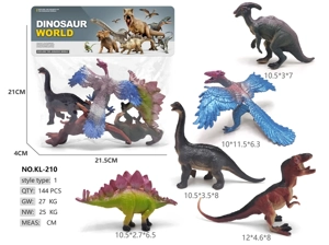 Solid 5 premium dinosaurs, Type A