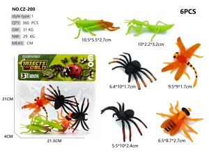 6 insects fruit flies