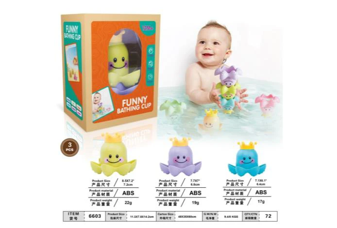 Octopus Stacking Cups