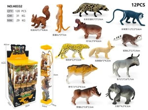 Medium 12 Wild Animal Display Box B