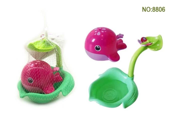 Ocean Bath Leaf Dolphin Set