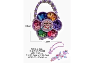 DIY playing house girl toy beads girl plum blossom