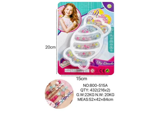 DIY Playing House Girl Toys Beaded Cartoon Capybara Butterfly