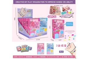 DIY Beaded Capsule Machine with Display Box (Price per piece for 12PCS)