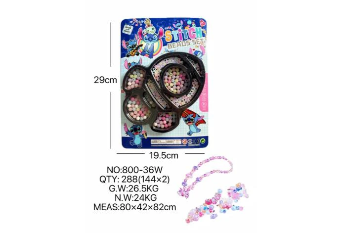 DIY playhouse girl toy bead Stitch rocket