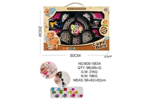 DIY Playing House Girl Toys Beaded Cartoon Capybara Cat