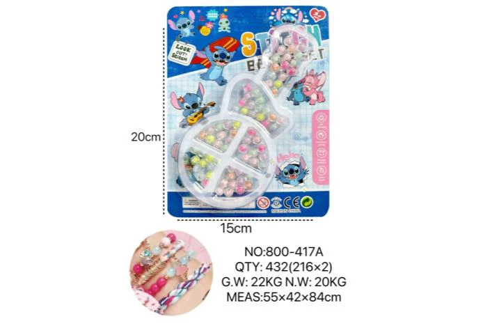 DIY Playing House Girl Toys Beaded Cartoon Hand Diamond