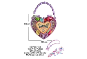 DIY play house girl toy beads butterfly