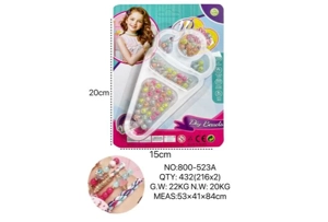 DIY Playing House Girl Toys Beaded Cartoon Capybara Cat