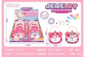 DIY Playing House Girl Toys Beaded Cartoon Capybara Cat