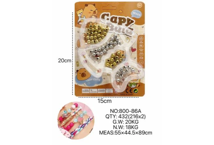 DIY Beaded Capybara Candy