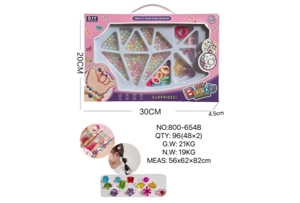 DIY Playing House Girl Toys Beaded Cartoon Hand Diamond