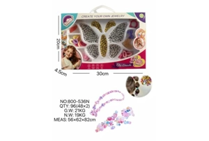 DIY Beaded Girl Butterfly