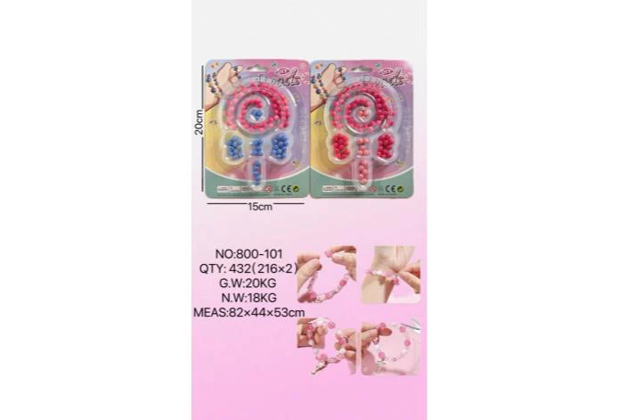 DIY Bead Heart Lollipop