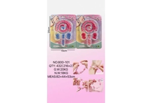 DIY Bead Heart Lollipop