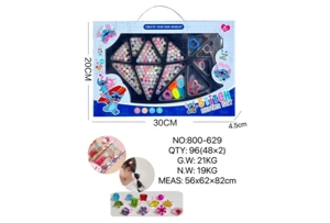 DIY Playing House Girl Toys Beaded Cartoon Capybara Cat