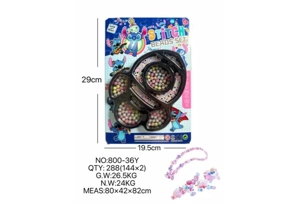 DIY playhouse girl toy bead Stitch rocket