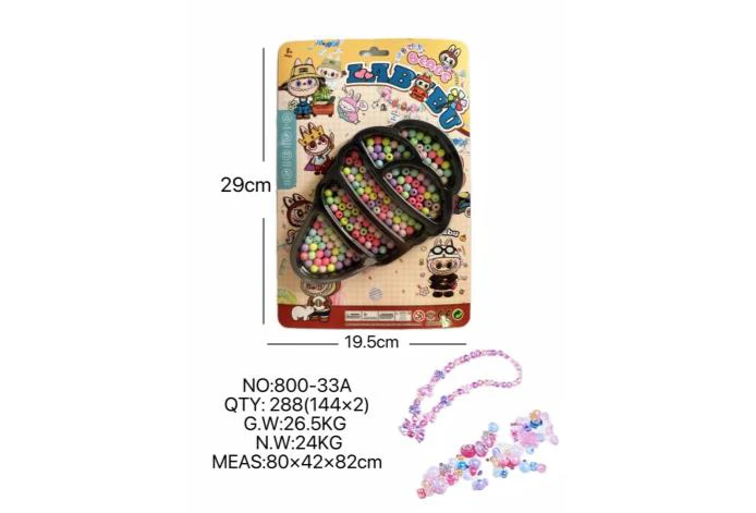 DIY play house girl toy beaded rab big ice cream