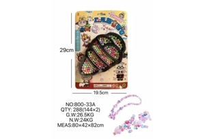 DIY play house girl toy beaded rab big ice cream