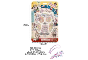 DIY pretend play girl toy bead Lumpy