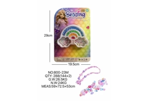 DIY playhouse girl toy beaded little girl cloud