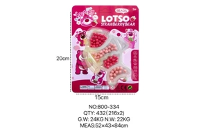 Strawberry Bear DIY Beads Fish