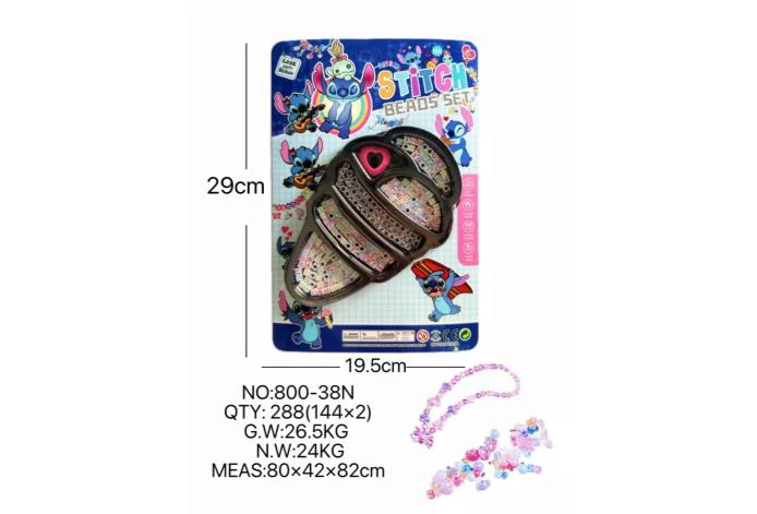 DIY playhouse girl toy bead Stitch big ice cream