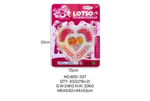 Strawberry Bear DIY Beads Heart