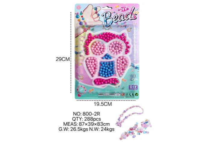 DIY pretend play girl toy beads Cartoon hand