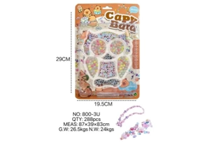 DIY pretend play girl toy beads Capybara